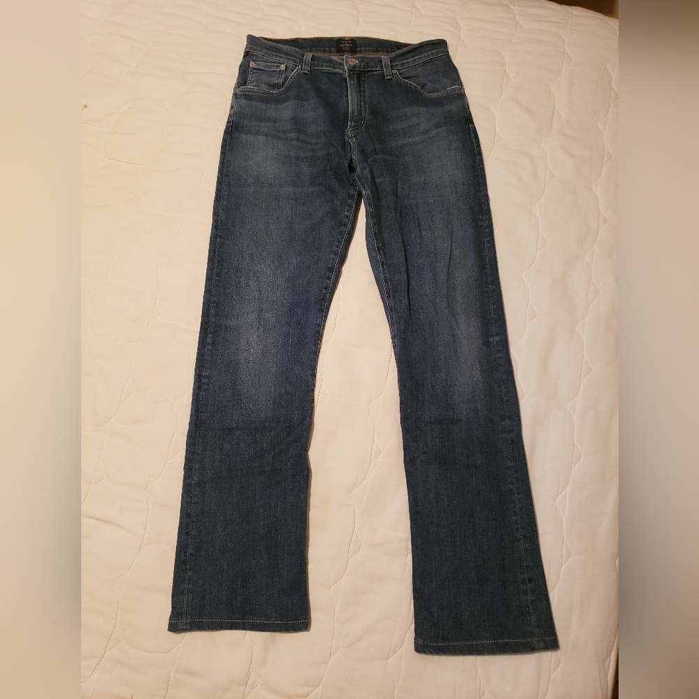 Citizens Of Humanity Classic Straight Blue Jeans, Size 31